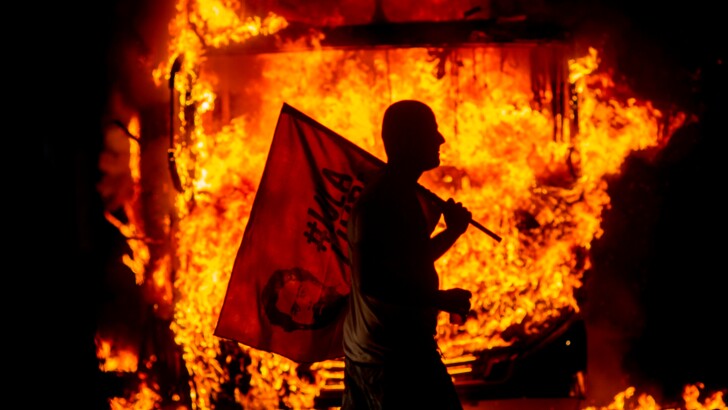 Антиправительственные демонстрации в Рио-де-Жанейро | Фото: AFP