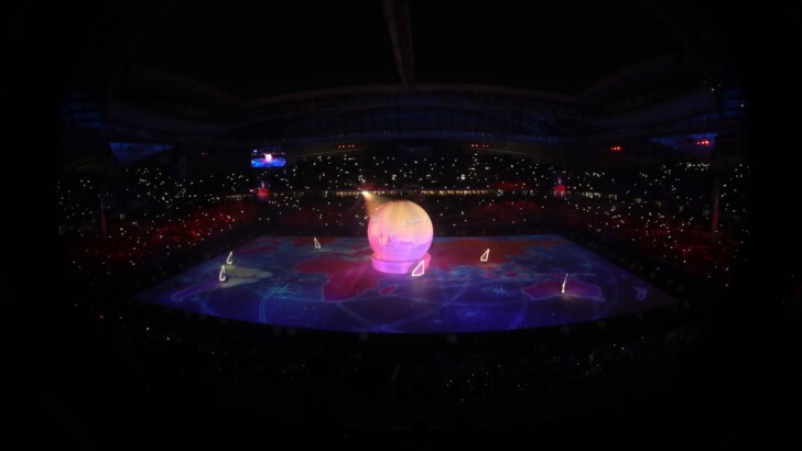 Открытие стадиона ЧМ-2022 в Катаре | Фото: AFP