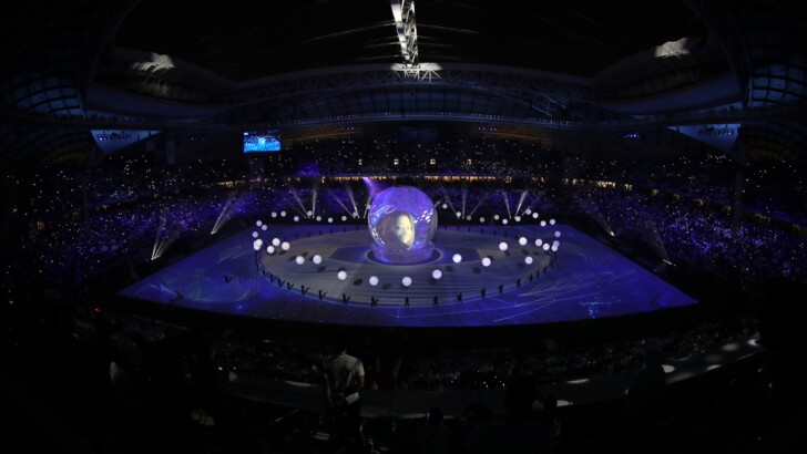 Открытие стадиона ЧМ-2022 в Катаре | Фото: AFP