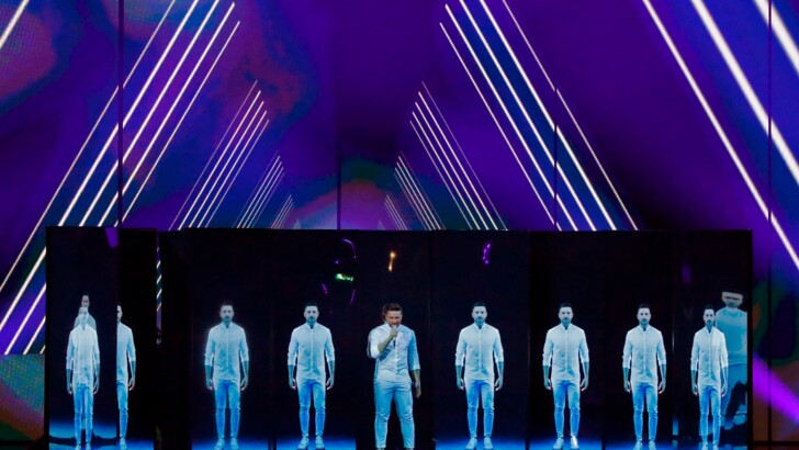 Сергей Лазарев выступил в финале Евровидения 2019 | Фото: AFP