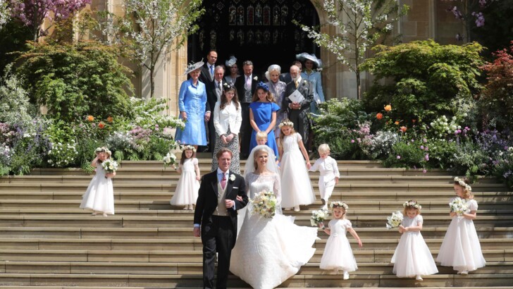 Весілля леді Габріелли Віндзор і Томаса Кінгстона | Фото: AFP