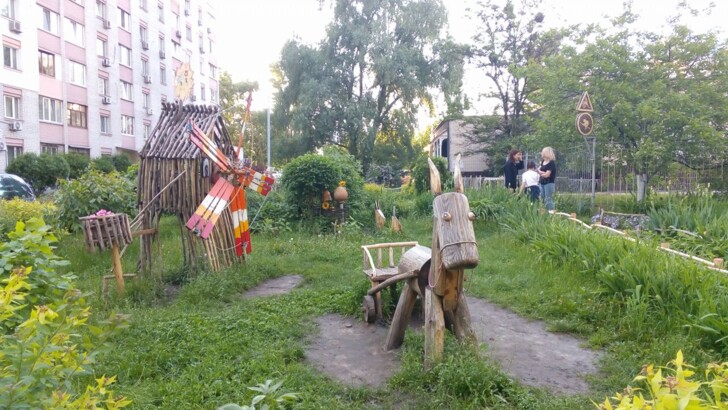 Дитячий майданчик у Києві | Фото: Олександр Марущак, Сьогодні