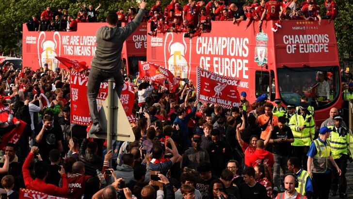 Ливерпуль – победитель Лиги чемпионов 2019. Чемпионский парад | Фото: AFP