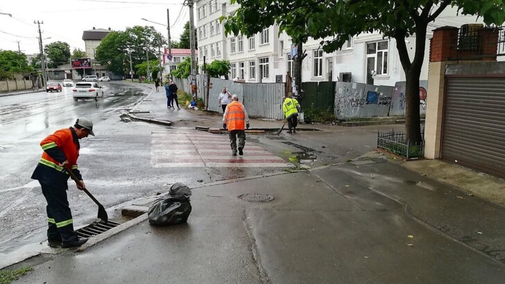 Последствия непогоды в Одессе. Фото: пресс-служба мэрии города