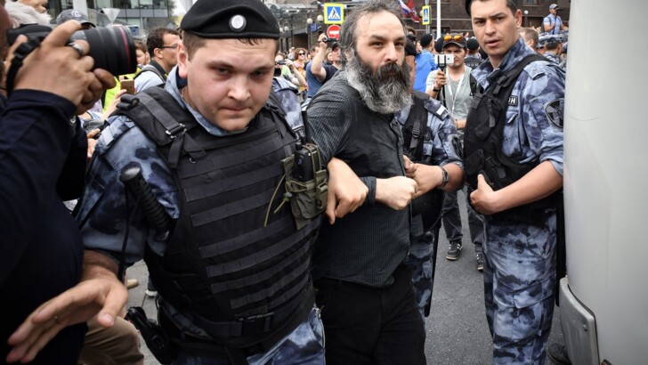 Протести в Москві | Фото: AFP