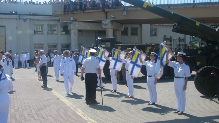 В Одессе торжественно отметили День украинского флота | Фото: Виктор Борисенко, Сегодня