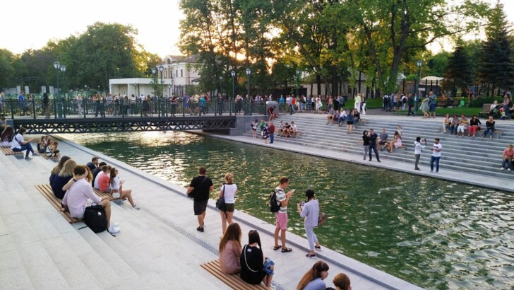 В центре Харькова открыли масштабный парк отдыха | Фото: Таисия Ерохина, Сегодня