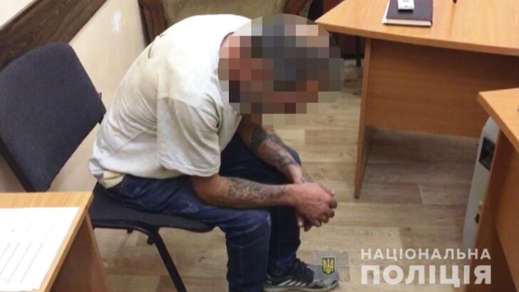 Задержание подозреваемого-иностранца в Одессе | Фото: Нацполиция