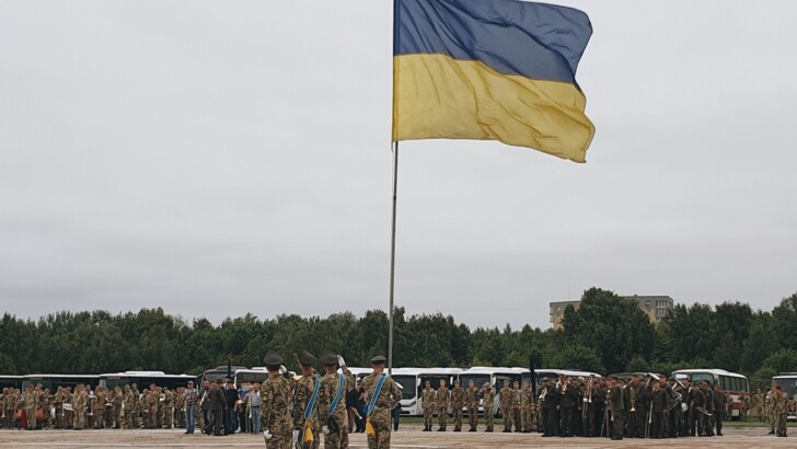 Репетиція "Ходи Гідності" до Дня Незалежності України 2019 | Фото: прес-служба
