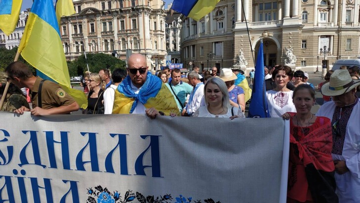 Одесситы с размахом отметили День Независимости | Фото: Официальный сайт города Одессы, Сегодня, Facebook