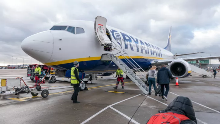 Ryanair запускає новий рейс з Києва до Італії
