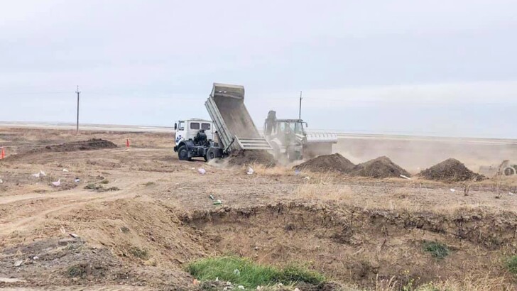 В Крыму началось строительство режимных зон КПВВ "Чонгар" и "Каланчак" | Фото: Facebook