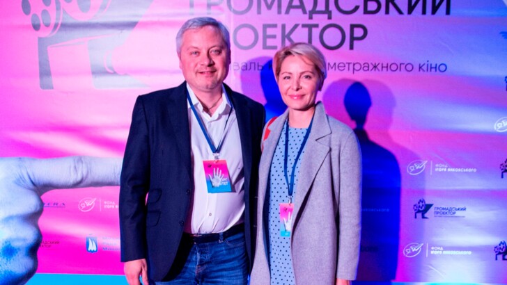 Меценат и бизнесмен Игорь Янковский с супругой Светланой Сухиной.