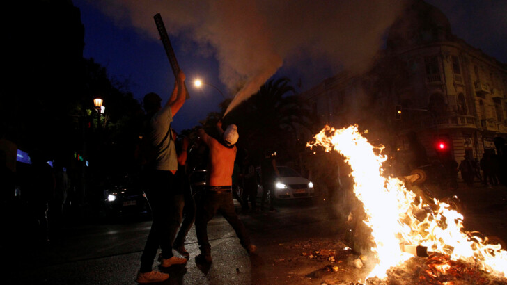 Протесты в Чили. Фото: REUTERS/RG/TC
