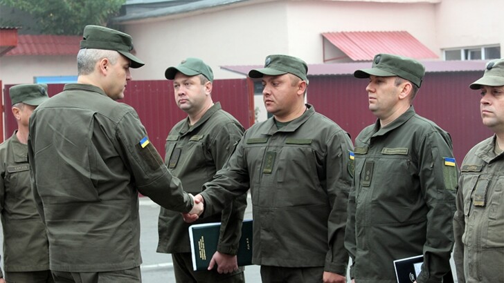В Одессе сформировали бригаду Нацгвардии. Фото: пресс-служба НГУ