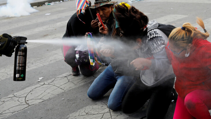 Беспорядки в Кочабамбе, Боливия. Фото: REUTERS/Danilo Balderrama