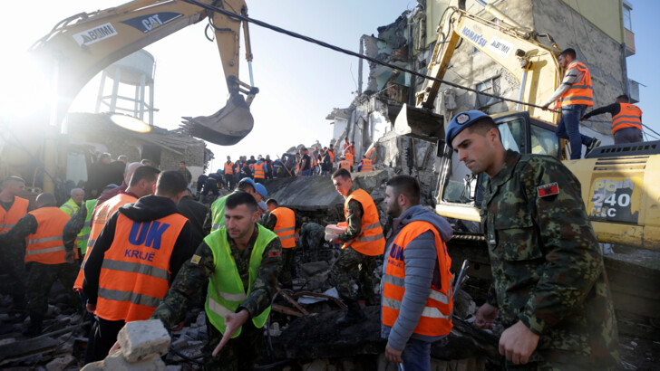 Землетрясение в Албании. Фото: REUTERS/TC/THO/zuz
