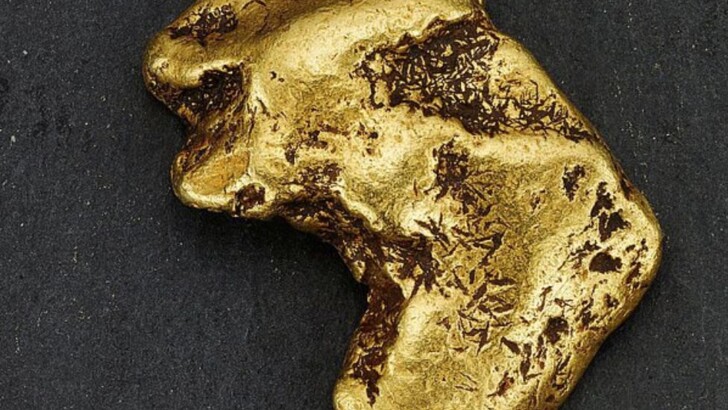 Шукач скарбів знайшов у річці рекордно великий золотий самородок