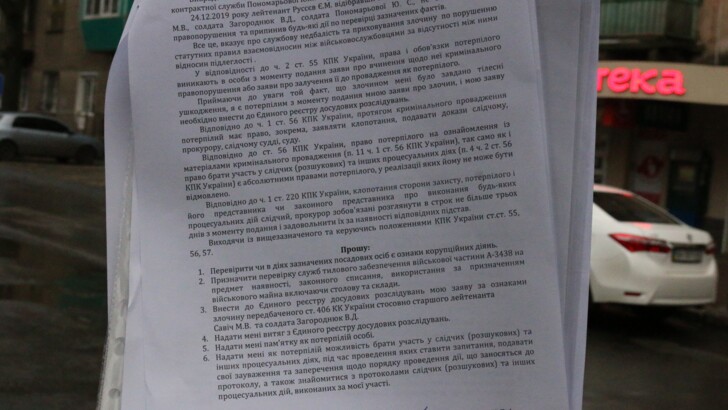 Кулиш предоставила журналистам документы о своем лечении и фото поданного заявления. | Фото: УСИ