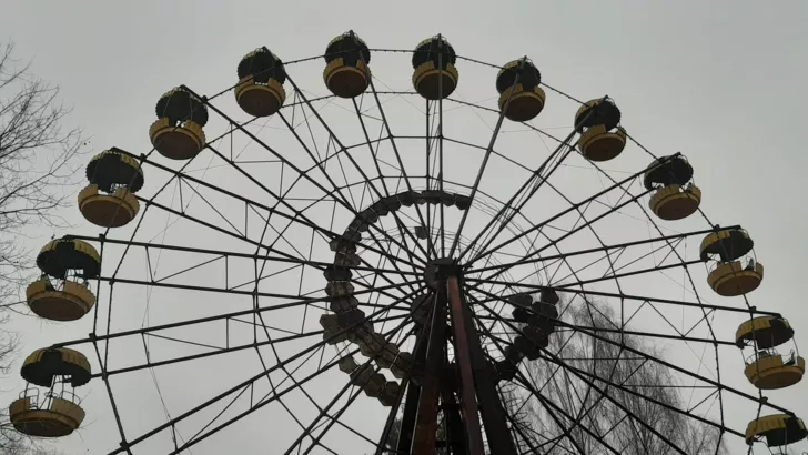 Оглядове колесо стало неофіційним символом міста-привида