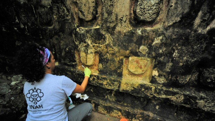 В Мексике нашли дворец майя | Фото: INAH