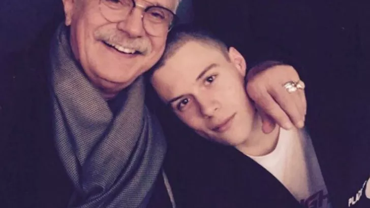 Микита Михалков з онуком Андрієм Баковим
