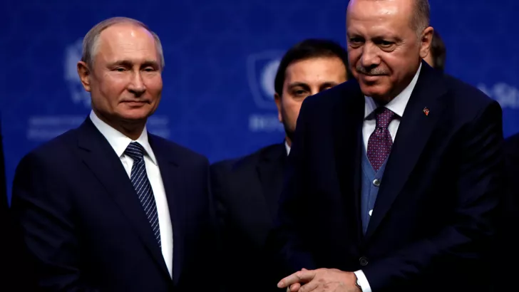 Володимир Путін та Реджеп Ердоган. Фото: REUTERS/Umit Bektas