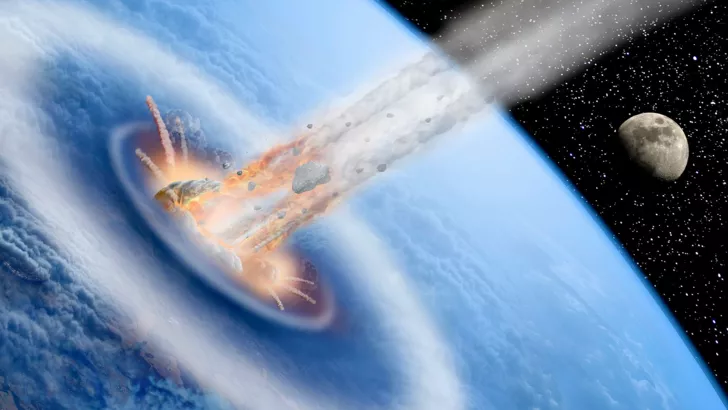 "Расконсервация" Земли после удара астероида помогла жизни эволюционировать