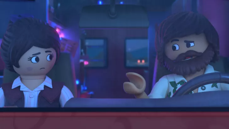 Кадр из анимации «Playmobil: фильм»