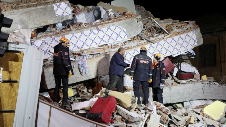 Землетрясение в Турции. Фото: REUTERS/MS