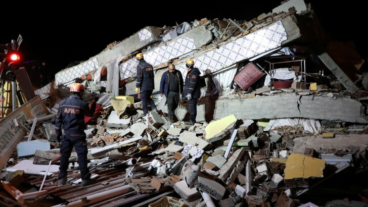 Землетрясение в Турции. Фото: REUTERS/MS