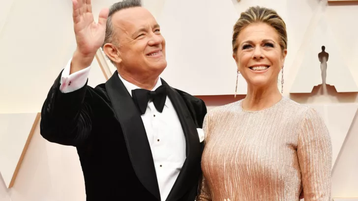 "Оскар-2020": актер Том Хэнкс с женой