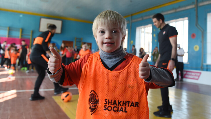 "Шахтар" запустив тренування для дітей з інвалідністю в Полтаві
