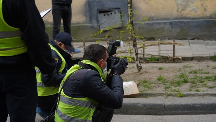 Во Львове произошло вооруженное нападение | Фото: Нацполиция