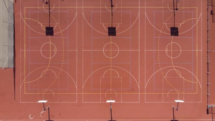 Покинуті баскетбольні майданчики | Фото: Федерація баскетболу України