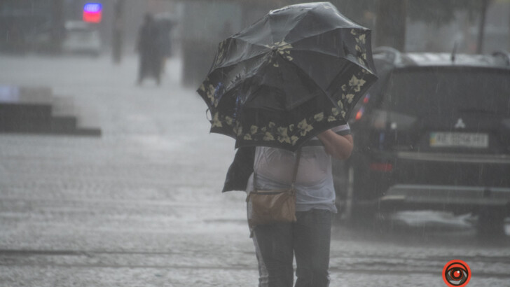 Дождь в Днепре | Фото: Информатор