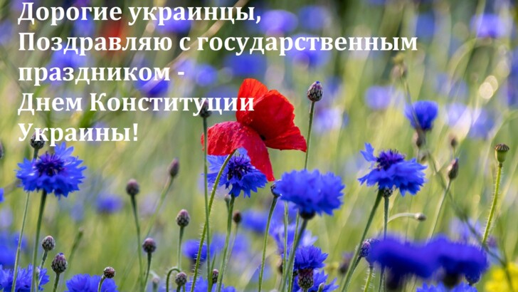 С Днем Конституции Украины: лучшие открытки, картинки, поздравления,  стихи | Фото: Pixabay