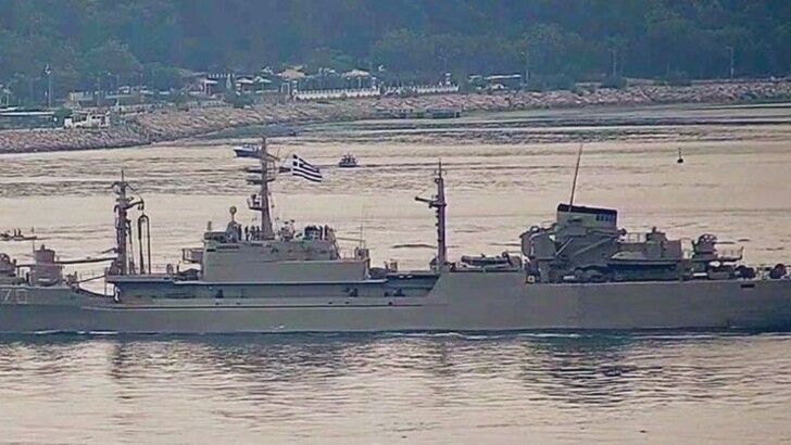 Кораблі НАТО в Чорному морі. Фото: twitter.com/YorukIsik/
