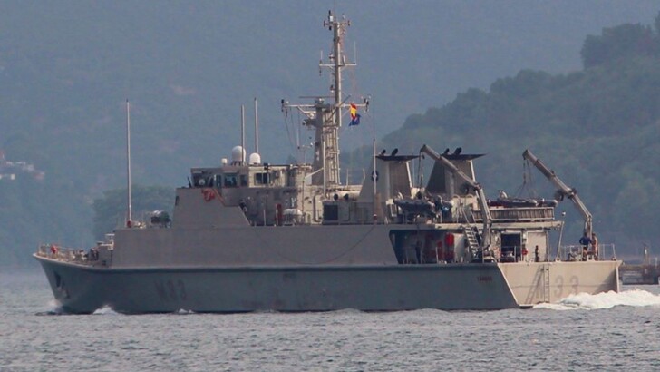 Кораблі НАТО в Чорному морі. Фото: twitter.com/YorukIsik/