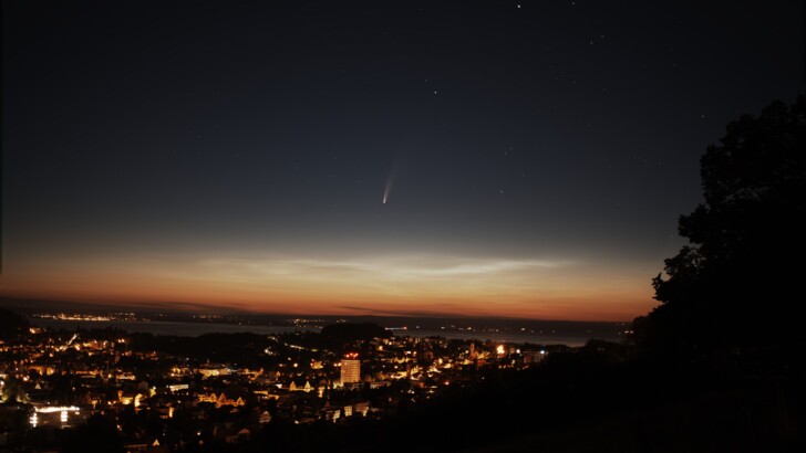 Комета Neowise | Фото: CNET