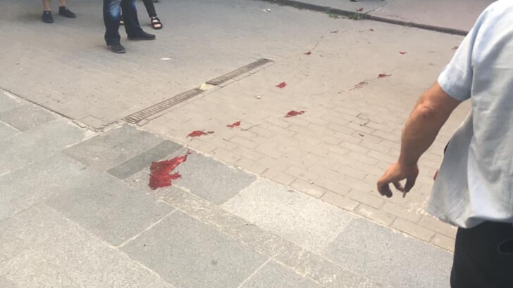 Взрыв на Шулявке в Киеве. Фото: Артур Зайонц