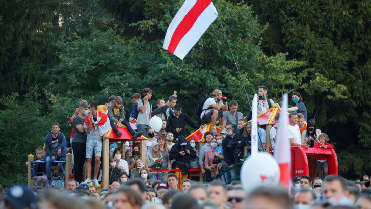 Мітинг у Мінську. Фото: REUTERS/ANI