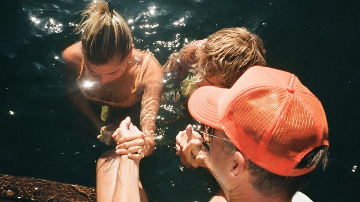 Джастин Бибер и Хейли Болдуин прошли обряд крещения | Фото: instagram.com/justinbieber