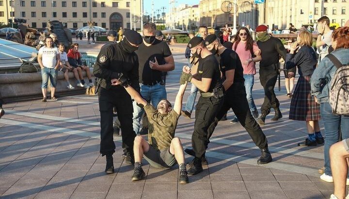В Минске начали задерживать протестующих, Ольга Шукайло/TUT.BY | Фото: tut.by