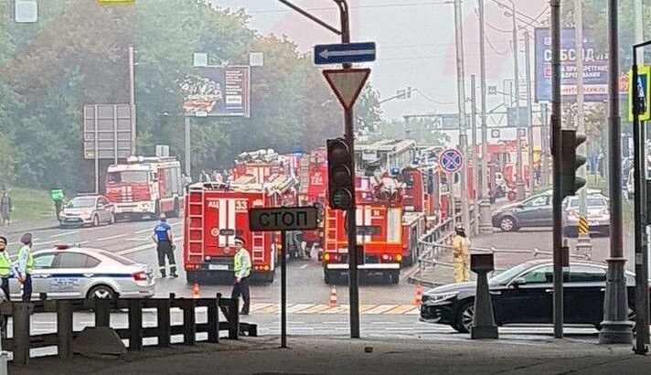 Взрыв в Москве. Фото: Telegram-канал 