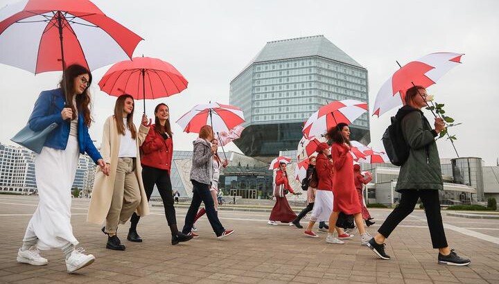 Женские акции в Беларуси