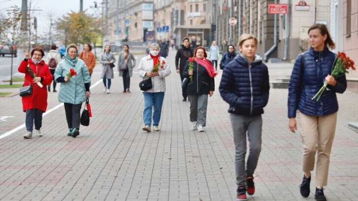 Квітковий марш в Білорусі