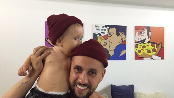 Дмитро Монатік привітав сина з першим ювілеєм | Фото: instagram.com/monatik_official
