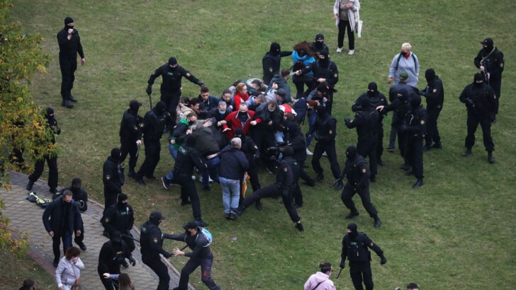 Задержания в Беларуси, фото: REUTERS