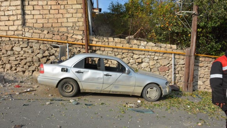 Результаты обстрелов в Нагорном Карабахе. Фото: facebook.com/shushanstepanyan